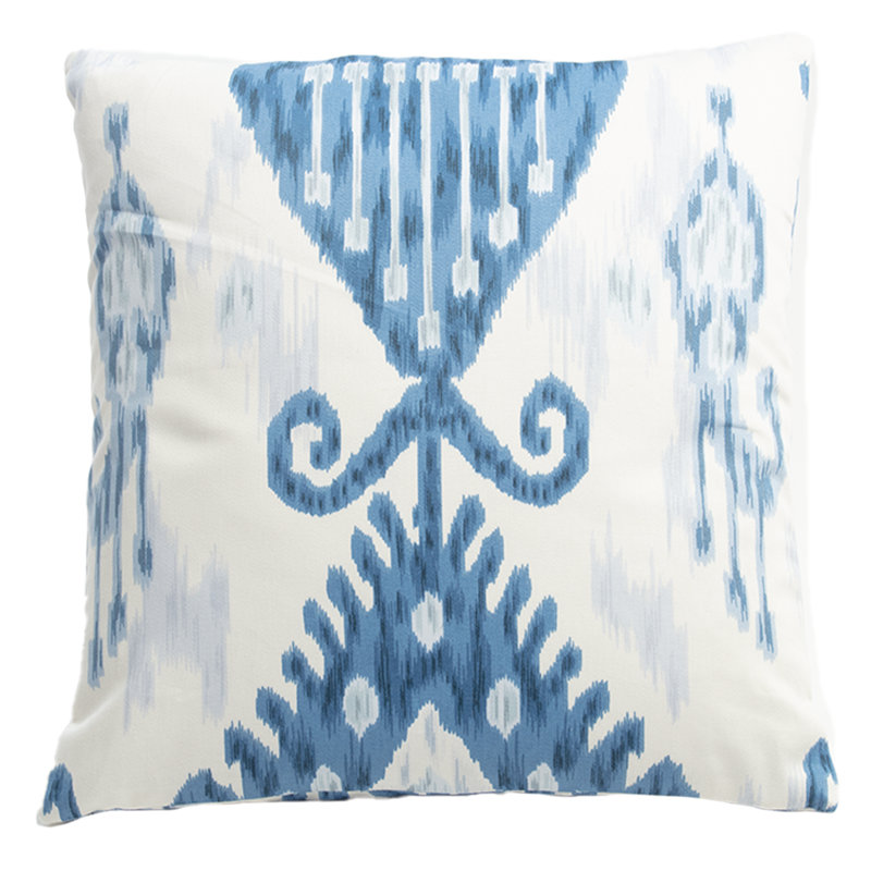 Ikat Reversible Throw Pillow