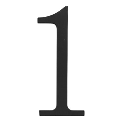 Traditionalist 6" H Surface Mount House Number