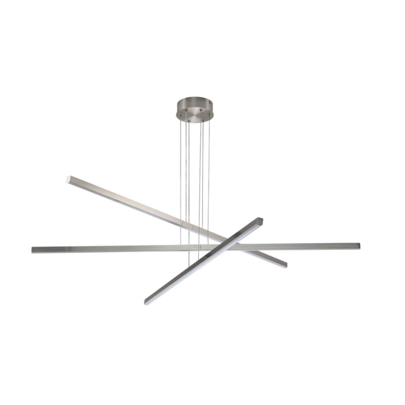 1 - Light LED Chandelier, Hardwired