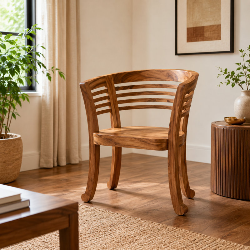 Upholstered Barrel Chair