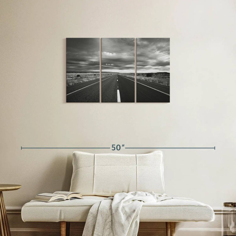 Mehar Open Roads, 20" H x 33" W