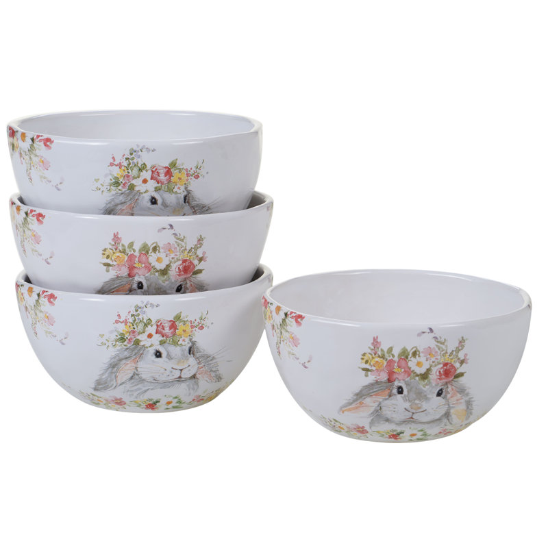Certified International Sweet Bunny 16Pc Dinnerware Set