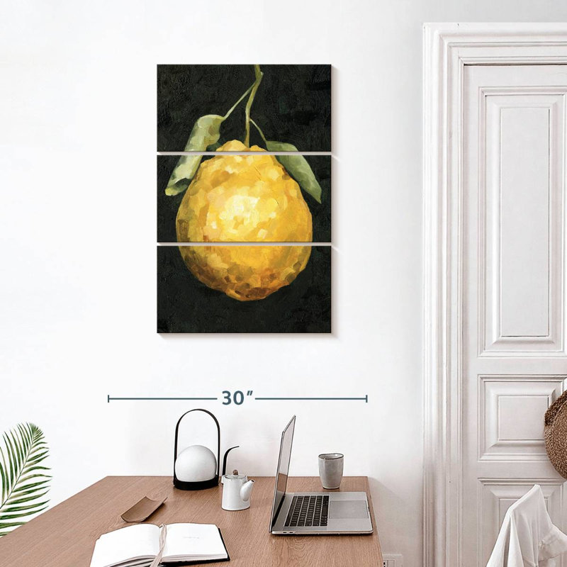 Citron foncé II, H 32 po x l 20 po