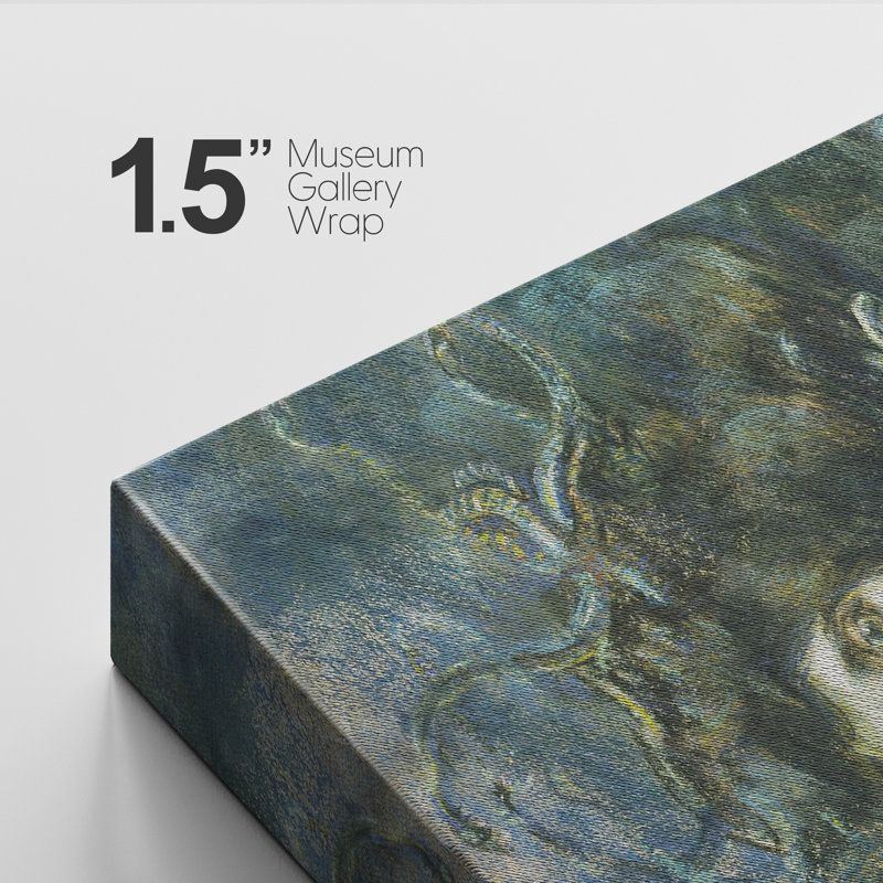 «Medusa Myth and Dark Fantasy», impression de légende classique dramatique, impression sur toile encadrée, Toile tendue