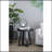 D23.5X24.5" Coffee Table, Black