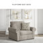 Fauteuil surdimensionné Sararose