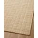 Polly Checkered Straw/Ivory Area Rug