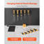 Ensemble de 12 tournevis magnétiques, 5 tournevis à tête plate et 5 tournevis