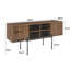 Abrienne Unfinished TV Stand for TVs up to 55" with Fireplace Included-320650224