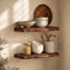 Tablettes flottantes 17 "Acacia Live Edge, tablettes flottantes en bois pour mur-216028119-58610664
