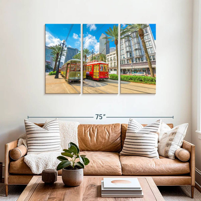 Lignes de métro Sireci New Orleans, H 36 po x l 57 po