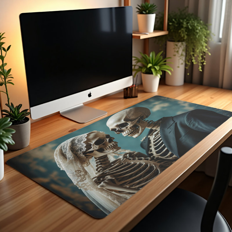 Polyester Desk Pad, 31.5x15.5