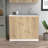 Utility Sink Vernal, Kitchen, White / Light Oak, Easy To Assembly
