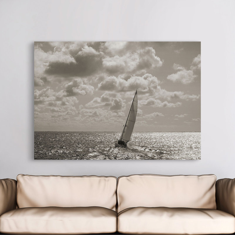 Sailing - Wrapped Canvas Print, 50cm H x 70cm W x 4cm D