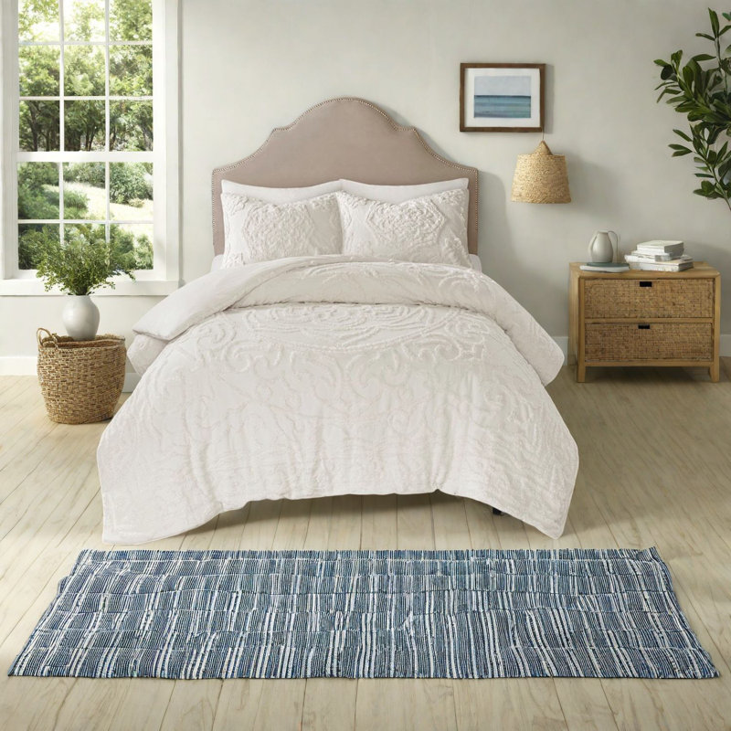 Elegant Cotton Bedding Sets, Off White, Style For Home