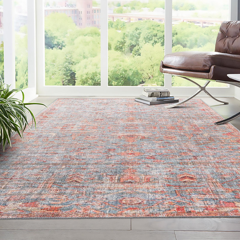 Guzik Chenille Indoor Rug, Rectangle 5'3" x 8'
