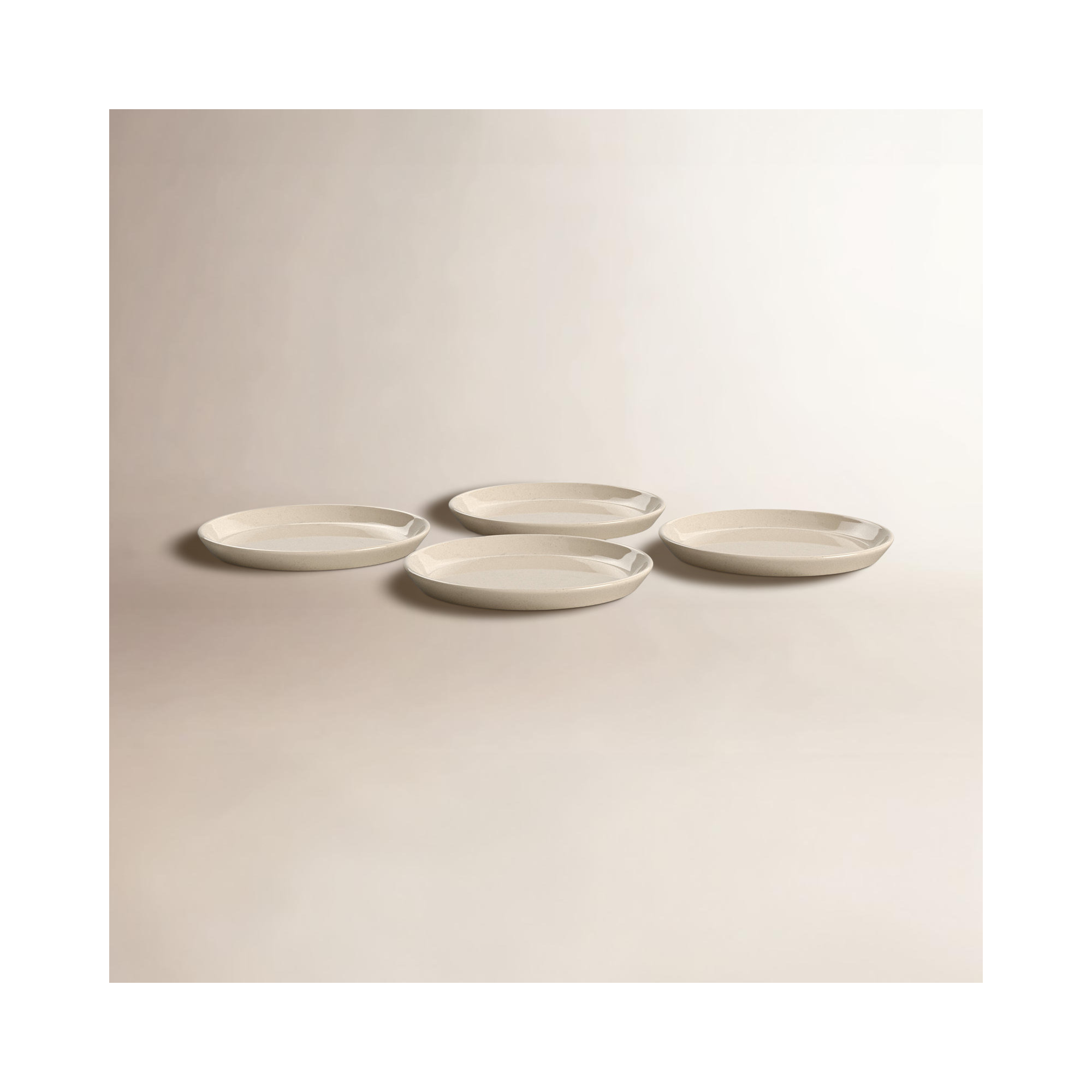 Borgen Bread and Butter Plate, Muslin