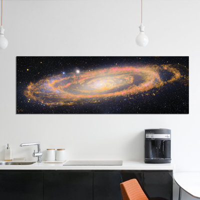 « m 31, andromeda galaxy v », reproduction d’impression sur toile