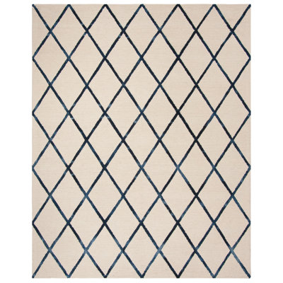 Skipworth Blossom Hand Tufted Wool Geometric Rug
