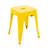 Counter Stool Set Of 4,18" Industrial Stackable Metal Bar Stools, Backless Metal Dining Chairs For Indoor Outdoor Kitchen Classroom-1213110266-1213110264