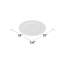 Ensemble de 4 assiettes en plastique rondes Erris-25226558