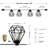 Beaney 10 - Bulb 120 in. Plug-in Shaded LED-1270548189