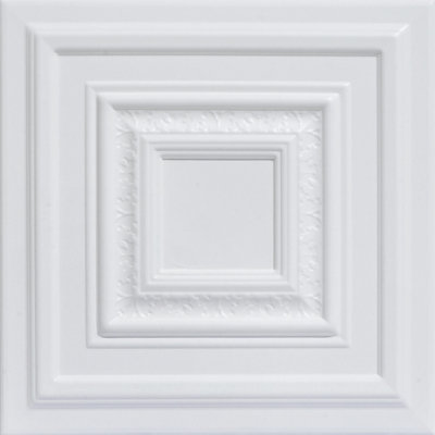 Carreau de plafond en polystyrène Chestnut Grove 1,6 pi x 1,6 pi
