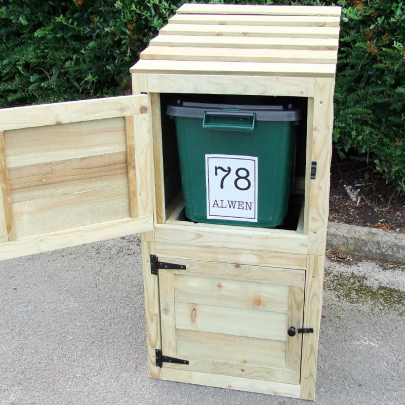 Getir Wooden Bin Store