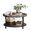 Solid Wood Coffee Table with Storage-1751772662