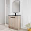Meuble-lavabo sur pied simple avec plateau en céramique 30,00 po Marharita