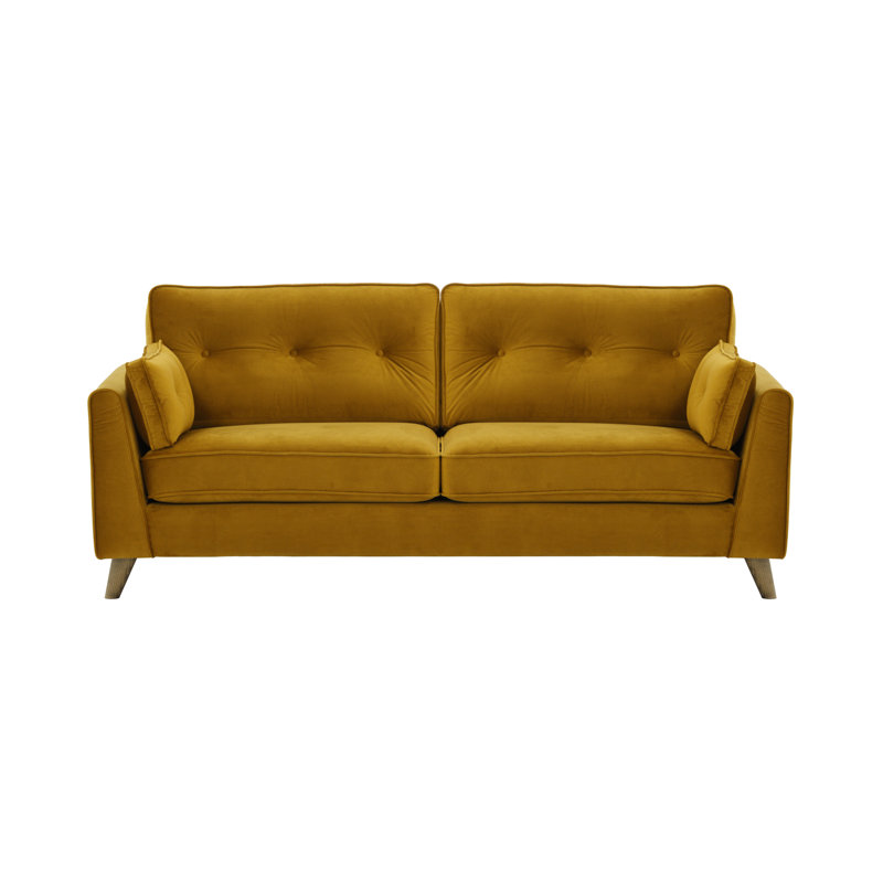 Julius Sofa, 3, Yellow