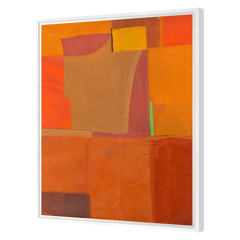 Channel Orange Print by Ngo, PC, White Framed, 24" H x 21" W x 1.25" D