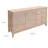 Domen 3 Drawer 2 Door Console