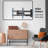 ProMounts Premium Articulating/Full Motion TV Wall Mount for 32" to 65" TVs up to 80lbs
