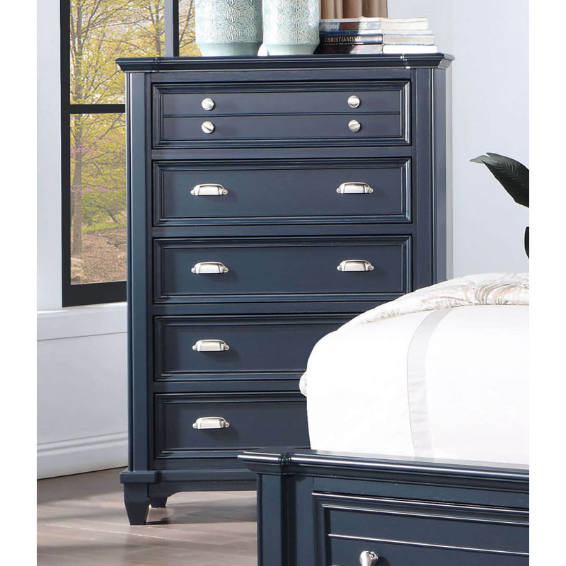 Commode 5 tiroirs Glenston