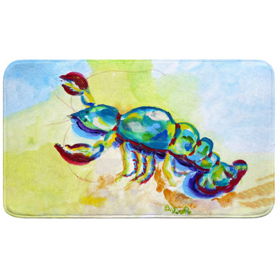 Tapis de bain coloré