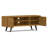 Lowry 63"W Solid Acacia Wood Industrial TV Stand for TVs up to 70" with 2 Cabinets and Open Shelf-555229698
