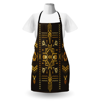 No Pattern Bib Apron