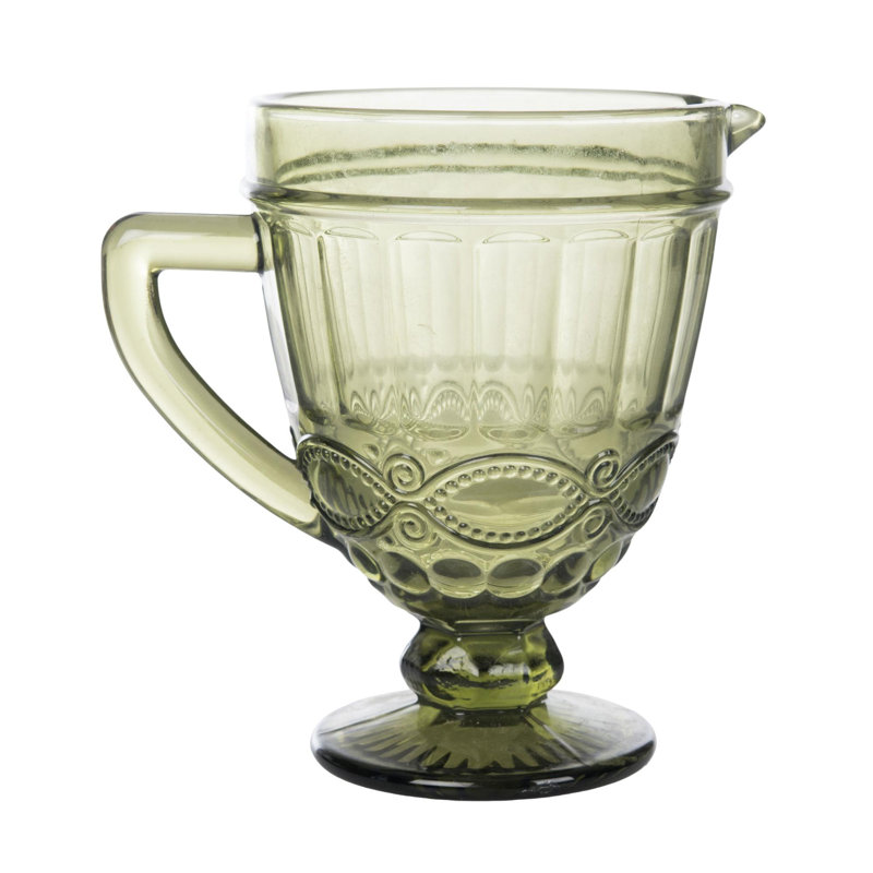  Glass Embossed Pitcher Home Decorations Spring