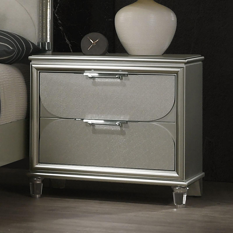 Table de chevet 2 pièces Contemporary