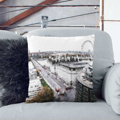 Big Ben and the London Eye Vol.2 Painting Scatter Cushion