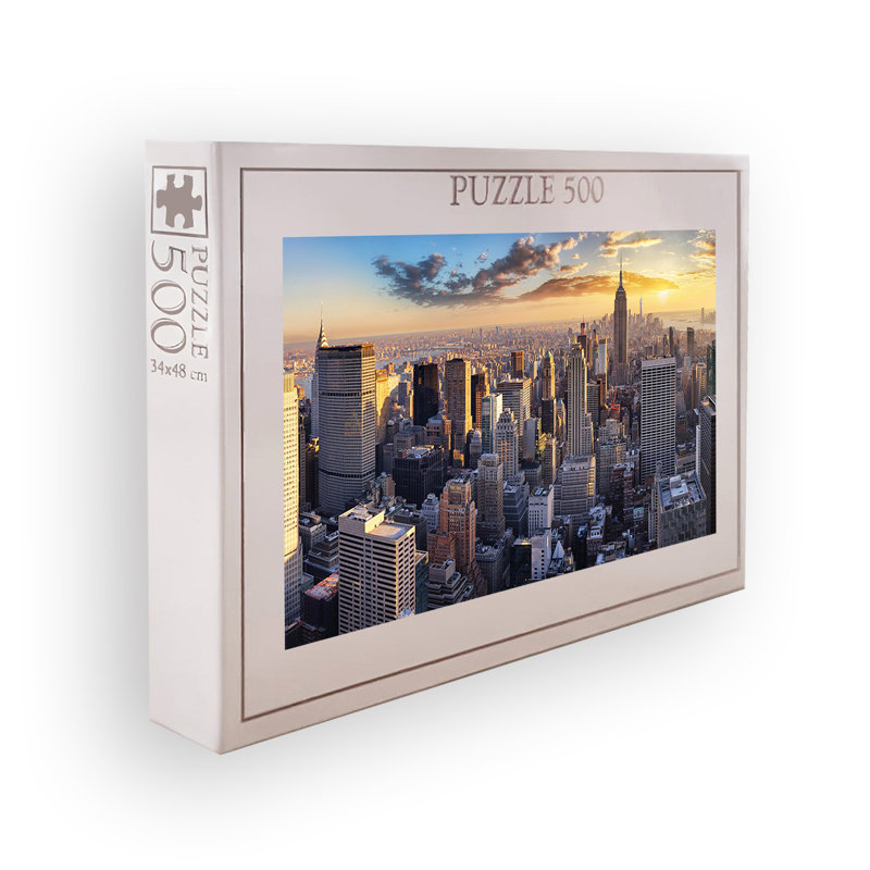 500-Piece Puzzle, 100% Cardboard, 18.9 x 13.4 inches | Box Size: 13.2 x 9.1 x 2.0 inches | Perfect for Family Fun & Relaxation, High-Quality, Durable Pieces for Easy Assembly, Ideal Gift for Puzzle Lovers