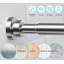 79-160cm No Drill Tension Curtain Rod, Multi-Room Extendable Shower Pole-245440378