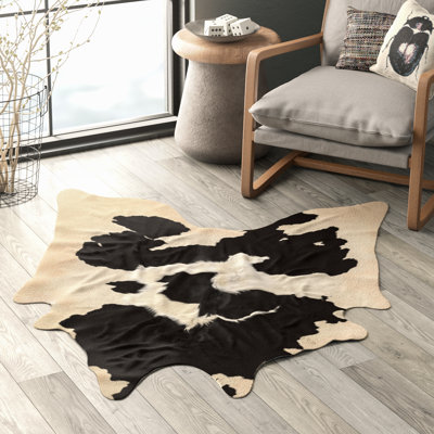 Carys Cowhide Animal Print Indoor Rug