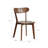 Solid Wood Dining Chair, Natural Oak 1PCS-945539366