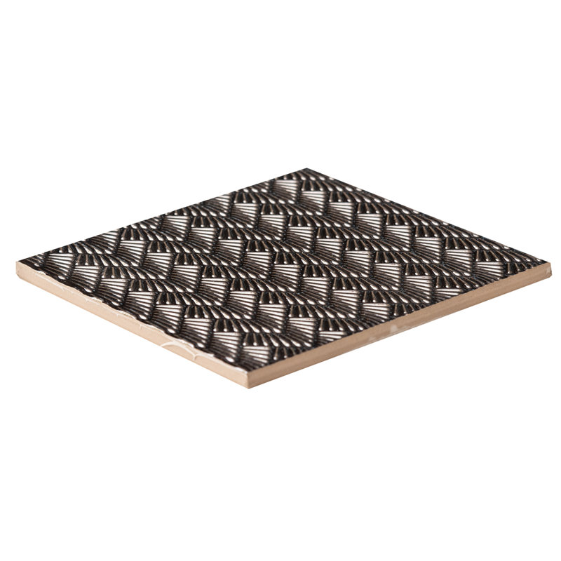 Metallic Geo 5.9" x 5.9" Ceramic Textured Wall Tile