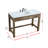 Hudson 48 " W Free Standing Wall Mounted 1 Single Vanity Bathroom Vanity With Engineered Marble Top-93548944