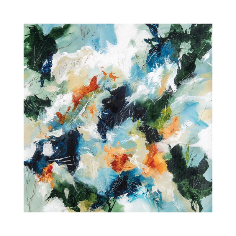 Nature Imprints I by Cristina Dalla Valentina - Painting on Canvas, Wrapped Canvas, 66.04 cm H x 66.04 cm W x 1.91 cm D