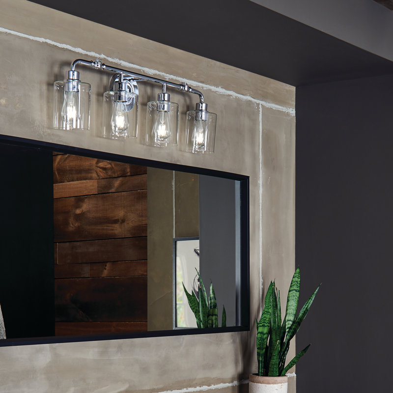 Toth 4 - Light Dimmable LED Vanity Light, Chrome