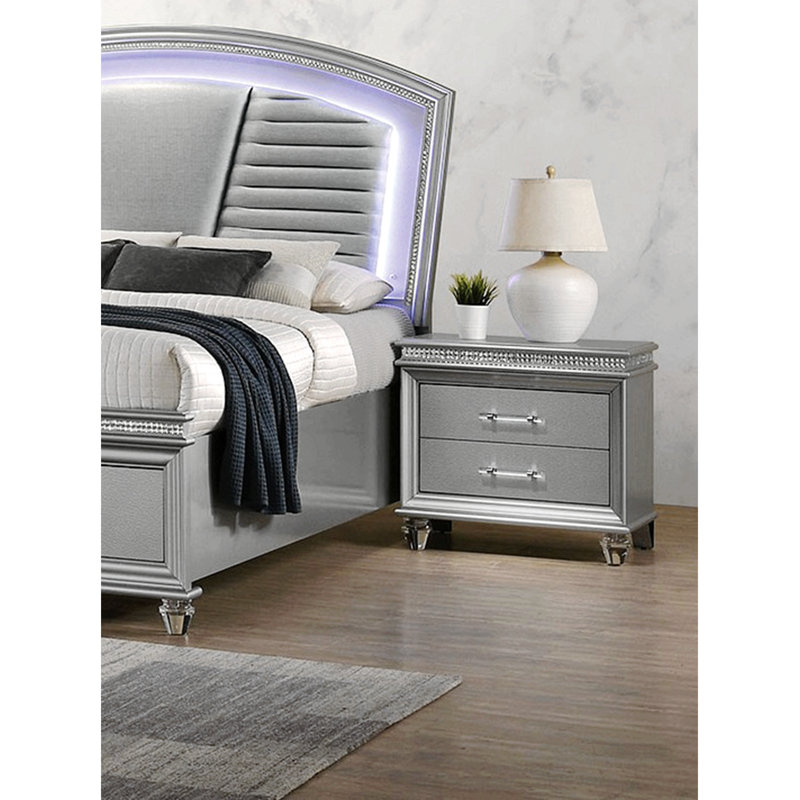 Table de chevet classique Classic Silveronepc